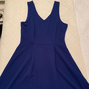 Blue dress